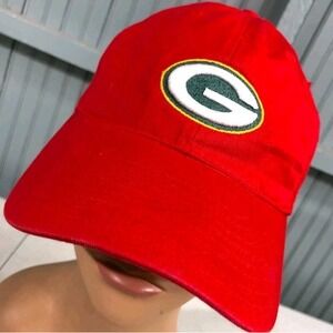 Green Bay Packers American Family Insurance Red Strapback Baseball Cap Hat
